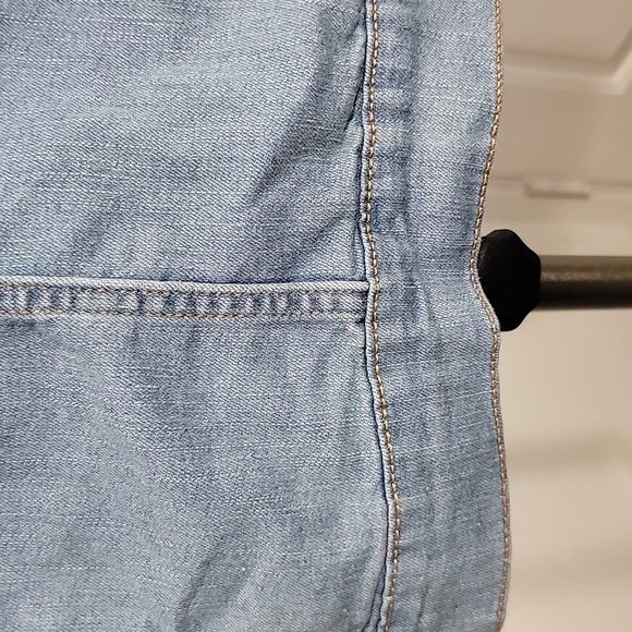 Social Standards Button Down Jean Jacket Size Large - Picture 7 of 7